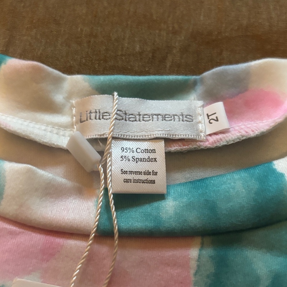 Pastel Ruffle Kids Matching Set - Picture 2 of 8